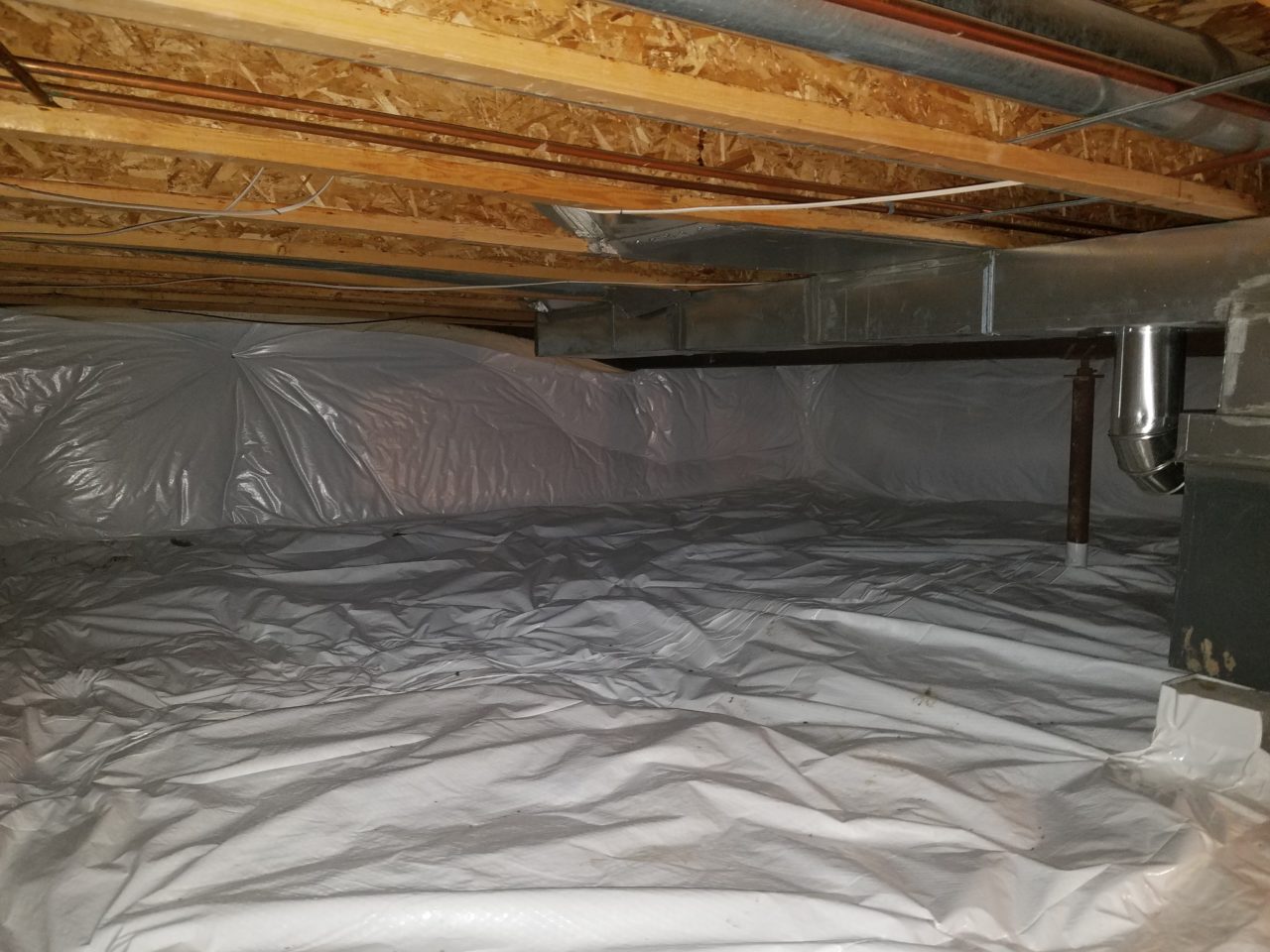 Radon Mitigation for Crawl Spaces | Vapor Barrier for Radon